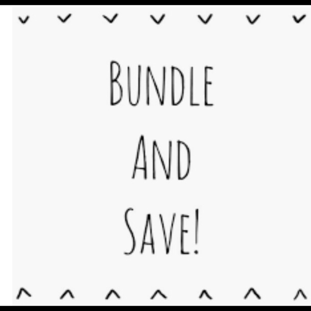 Bundle & Save! Or Make an offer! 😇